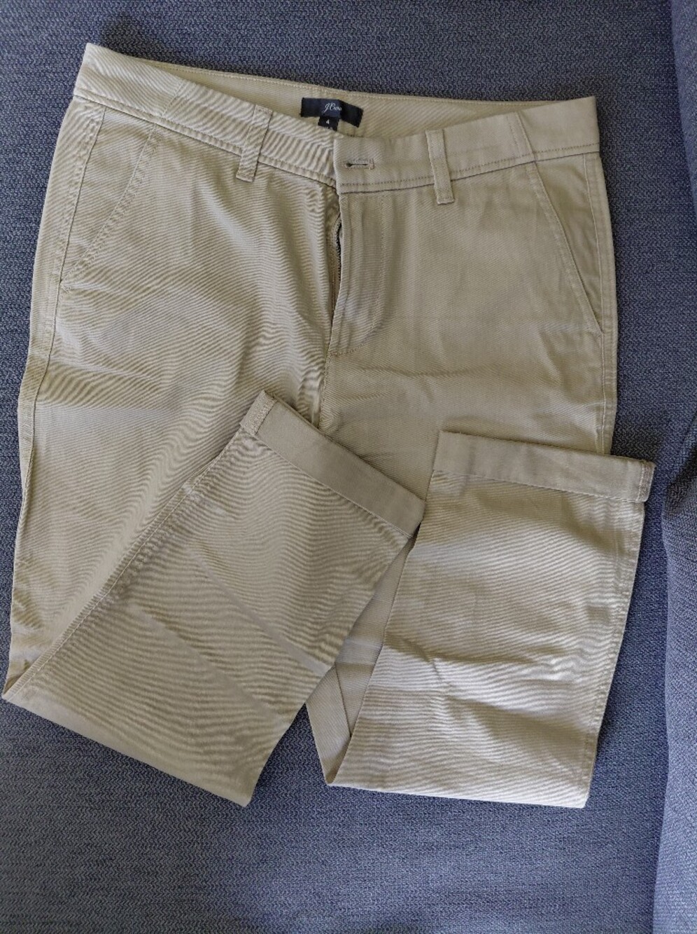 J. Crew Women's Khaki Slim Chinos Size 4